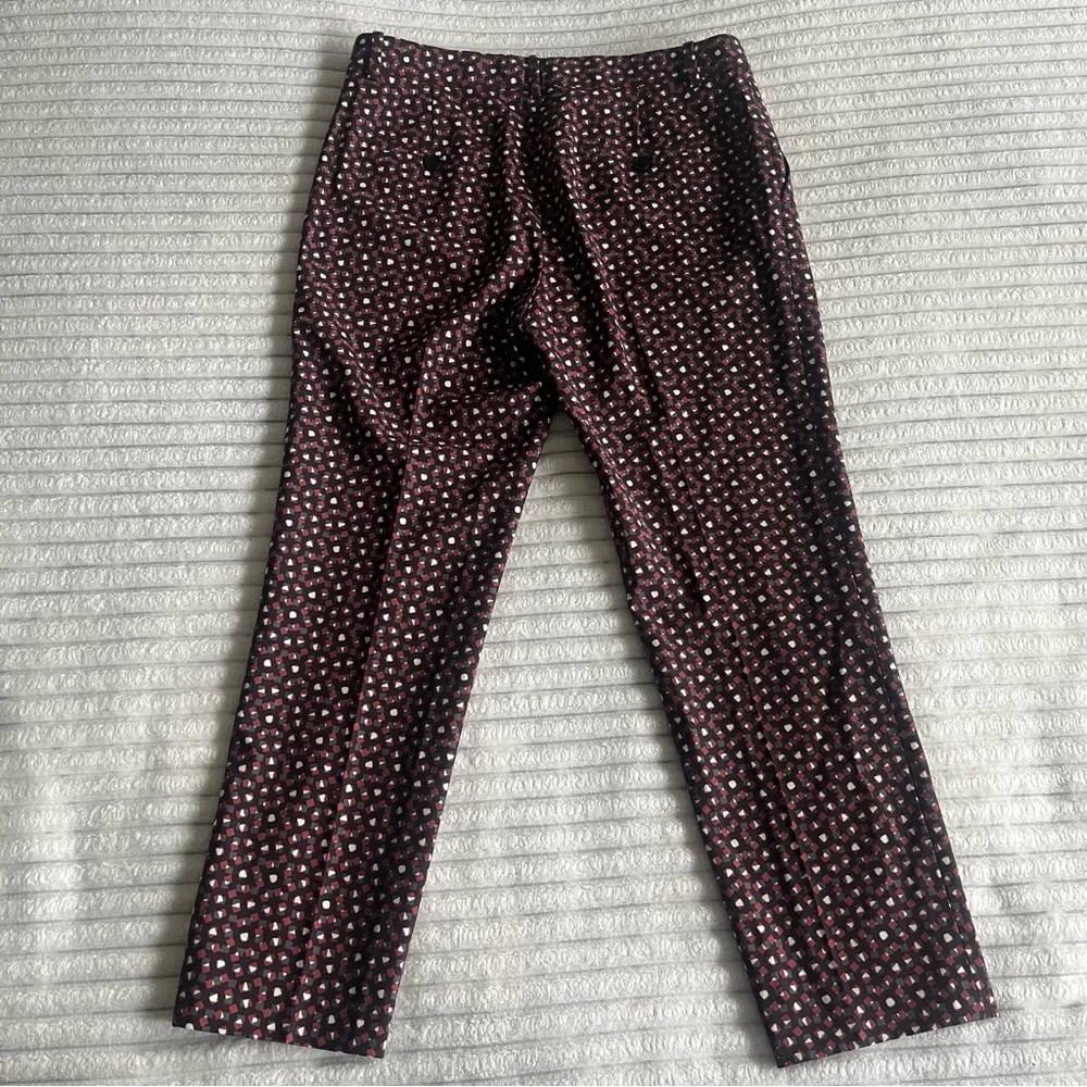 Theory Treeca Wool Abstract Pants